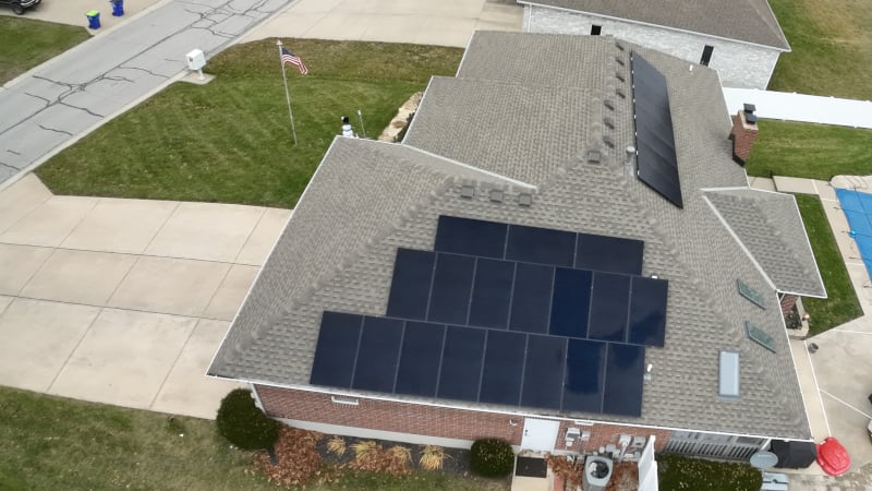 Lee's Summit solar install